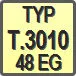 Piktogram - Typ: T.3010-48 EG